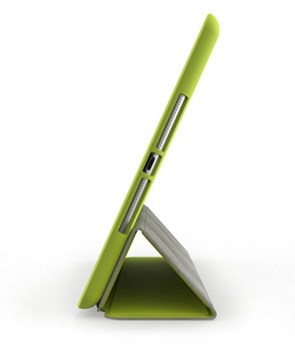 iPad 9.7 Zoll Case Hülle 2017 – KHOMO Grünes Grün Gehäuse mit Doppeltem Schutz Ultra Dunn und Super Leicht Smart Cover Schutzhülle Nur für 2017 Version Neue Apple iPad 9.7 – Green - 5