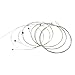 Produktbild HEALLILY 6 stücke Durable Guitar Strings EW Kohlenstoffstahl Gitarrensaiten E-gitarrensaiten Set U22