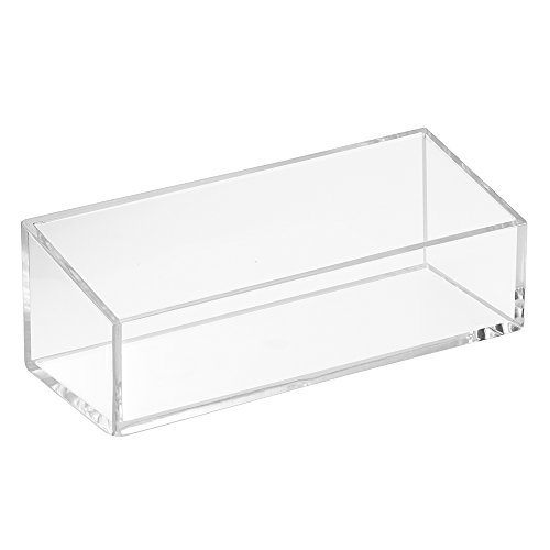 Interdesign 38730EU Clarity Makeup Kosmetik Ablage zum Aufbewahren von Lippenstift, Nagellack, Haarspangen, Schmuck, durchsichtig