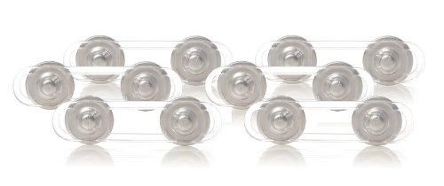 Dreambaby Mini Multi-purpose Latch (Pack Of 6, Silver colour)