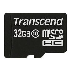 Preisvergleich Produktbild TRANSCEND 32GB micro SDHC Card Class 10