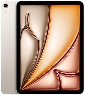 Apple iPad Air 11'' con chip M3: Apple Intelligence, 512 GB, fotocamera frontale e posteriore da 12MP, Wi-Fi 6E, Touch ID, un giorno intero di batteria — Galassia