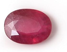 Vishal Gems Ruby Stone 8.18 Carat Laboratory Certified Loose Oval Gemstone For Ring &amp; Pendant