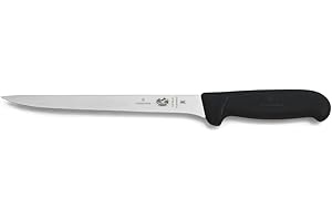 Victorinox Cutlery 20,3 cm dritto filetto Fishing Knife, flessibile manico Fibrox nero