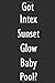 Produktbild Got Intex Sunset Glow Baby Pool: Intex Sunset Glow Baby Pool Diary Journal