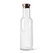 Produktbild Menu 4680239 New Norm Wasserkaraffe mit Kupferdeckel, Glas, 1 L, 29 x 8 x 29 cm