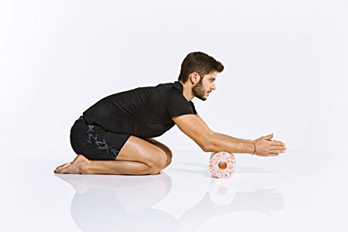 Faszienrolle Blackroll Orange MED (Das Original) – Massagerolle für die Faszien mit Anleitung, Übungs-DVD, Übungsposter - 4