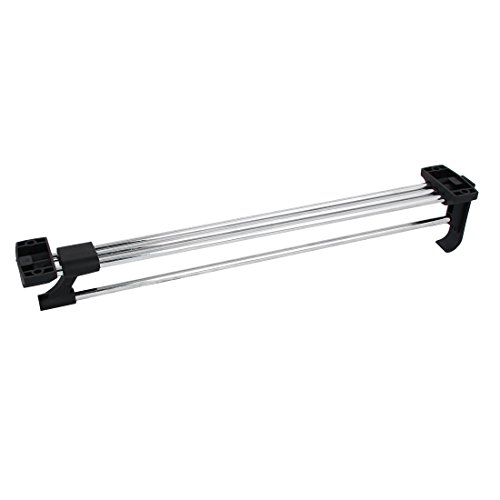 Preisvergleich Produktbild sourcingmap® Kleiderschrank Schrankaufsatz Herausziehbar Schiene Schließen Hanger 400mm Länge de