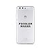 Produktbild licaso Huawei P10 Handyhülle Smartphone Huawei Case aus TPU mit Problem Maker Print Motiv Slim Design Transparent Cover Schutz Hülle Protector Soft Aufdruck Lustig Funny Druck