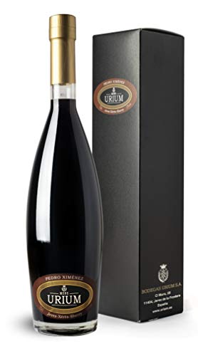 Vino Dulce Pedro Ximenez de Jerez de la Frontera de Bodegas Urium. 75cl. Vino Crianza 15 años. D.O Jerez - Xerez - Sherry. La Alacena de la Pepa (1)