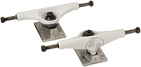 Silver Truck Company L-Class White 8.25-Inch Low Skateboard Truck