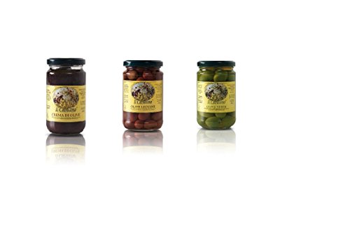 IL CAVALLINO - Olive verdi, Olive nere e Paté di olive