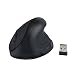 Produktbild Alitoo Kabellose Ergonomische Maus,Wireless Vertikale Mäuse mit Nano-Empfänger Optische Wiederaufladbare Computer Mouse mit Einstellbarem DPI 800/1200/1600/2400 für Laptop, Mac, Macbook Pro, Chromebook(Schwarz)