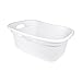 Produktbild Wäschekorb, geflochten 50 L 65 x 44 x 42,5 cm weiß