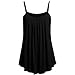 Produktbild Damen Sommer Strand Spaghettiträger O-Ausschnitt Oberteile Vest Tank DOLDOA Tops Blusentop Tanktops Weste Cami Camisole Große Größen Geburtstags Geschenk für Frauen Mädchen Freundin (EU:54, C - 3)