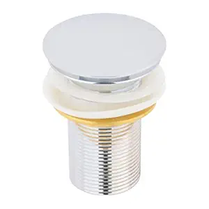 Ruhe Brass Pop Up Waste Coupling With Smooth Push Button (3 Inches)