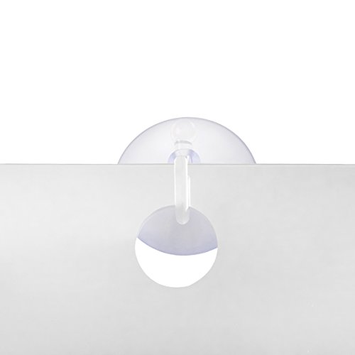 qshave Nebel gratis Dusche Spiegel groß Größe mit Saugnapf Kapuze und Klebehaken Fogless Rasur - 5