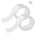 Produktbild QYL 2 Packung Haftklebeband ohne Spuren, transparentes doppelseitiges Nano-Gel-Klebeband für Paste-Foto-Poster oder Fix-Teppichmatten