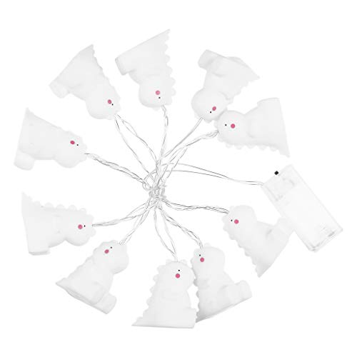 Koehope - Cadena de luces de 1,5 m con 10 luces LED de dinosaurio, luz nocturna decorativa para dormitorio, terraza, jardín, fiesta, boda, jardín de casa, dormitorio, interior, decoración de pared