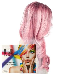 B Uniq – Haarkreide-Set für Kinder & Teenager – Auswaschbar und ungiftig – ideal für Fasching, Partys, Festivals – 24 Farben - 4