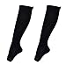 Produktbild Kompressionssocken, komfortables Design unsichtbare Kompressionssocken Leg Support Unisex offene Zehen Knie Strümpfe mit Reißverschluss
