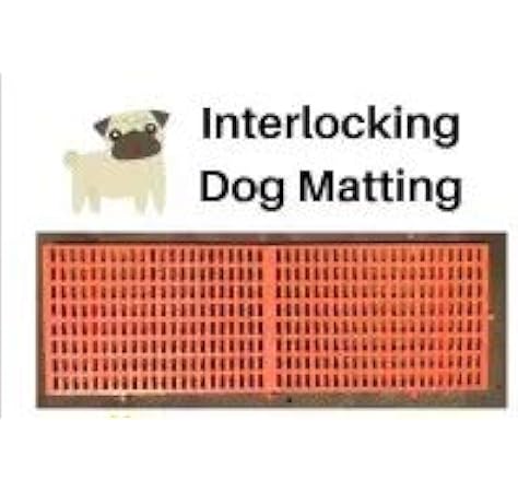 dog plastic matting size