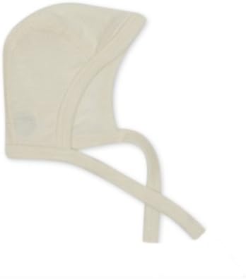 Cosilana - Baby Hat - Cap0-2 months (Height 18-22) (50/56), Natural, 70% Organic Merino Wool, 30% Silk