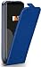 Produktbild moex Samsung Galaxy S8 | Hülle Blau 360° Klapp-Hülle Etui Thin Handytasche Dünn Handyhülle für Samsung Galaxy S8 Case Flip Cover Schutzhülle Kunst-Leder Tasche