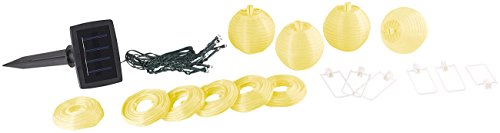 Lunartec Solar-LED-Lichterkette m. 10 Mini-Lampions, farbwechselnd, 1,8 m, IP44 - 3