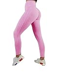 ✅ TECNOLOGÍA INNOVADORA - Los leggings de yoga para mujeres están hechos con telas de alta calidad diseñadas para eliminar la humedad del cuerpo, ofreciendo el máximo confort combinado con la absorción del sudor y la capacidad de secado total.