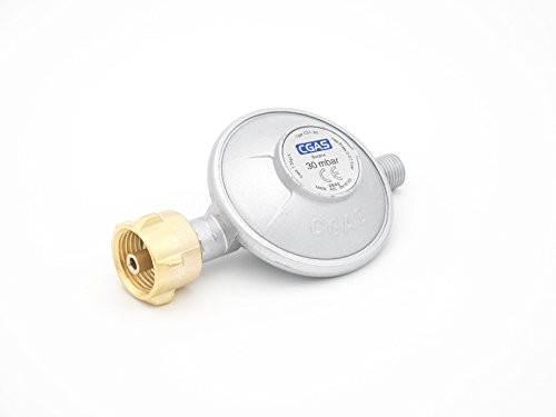 Gasdruckminderer (Niederdruckregler) mit Gasschlauch 30 mbar (Set) - 3