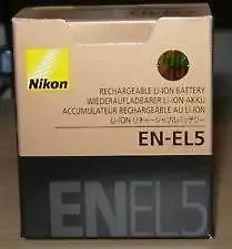 Nikon EN-EL5 Rechargeable Li-ion Battery for COOLPIX P530 COOLPIX P520 COOLPIX P510 COOLPIX P500 COOLPIX P100 COOLPIX P90 COOLPIX P6000