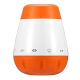 Sleep Therapy White Noise Sound Machine for Infants and Toddlers Classic Relaxing Music & Soothing Nature Sounds,Adaptive Sound Technologies with USB Charging, Auto-Off Timer (for Baby)