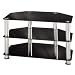 Produktbild Hama LCD-/Plasma-TV-Rack, 1000 mm, drei Ablagen, Alu/Schwarz