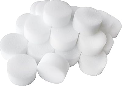 Smiffy's Smiffys Maquillage FX Smiffys Essentiel, Éponges de maquillage en mousse, sac de 24