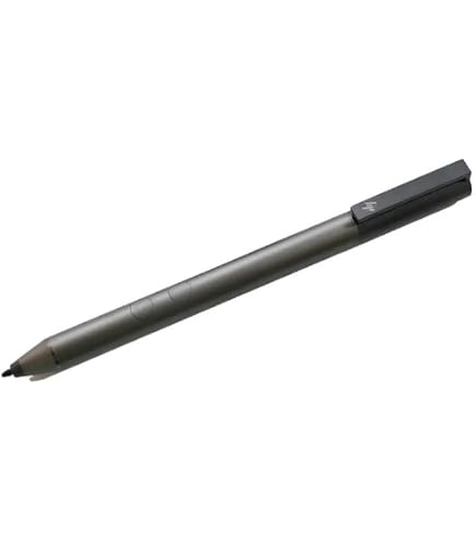 Penna Ricaricabile HP Active Pen G3 – 4096 Livelli Di Pressione, Per EliteBook X360 G1-G9, Elite X2, ZBook, Con 7 Pennini Di Ricambio (Argento)