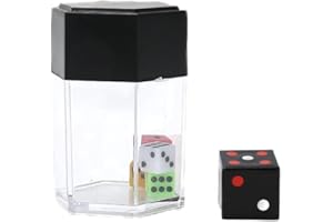 MOMOMAGE Dice Bomb Magic Tricks Explode Explosion Dice Magic Props for Magicians Close up Street Illusions Gimmicks Mentalism Novelty Funny Toy (Multicolor)
