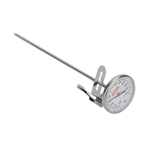 Preisvergleich Produktbild Luckiests Edelstahl-Kaffee Aufschäumen von Milch Süßigkeit Lebensmittel Fleisch Liqued Kochen Einstichthermometer Clip Küchen-Backen-Werkzeuge