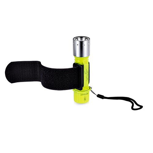 TurnRaise 1100LM LED wasserdicht Unterwassersport Tauchgang Tauchlampe Taschenlampen für Tauchen mit Handschlaufe (1100LM) - 5