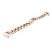 Produktbild Hunpta Stainless Steel Watch Band Handschlaufe für Fitbit Alta Smart Pulsuhr (Rose Gold)