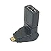 Produktbild Kodak ZE1 Playfull Kamera High Speed Micro HDMI (männlich) auf HDMI (weiblich) 360 ° Grad Adapter von Keple | zu Connect TV, HDTV, LCD, Plasma, Monitor | Adapter unterstützt 3D, 4 K, 1440p, 1080p Audio & Video