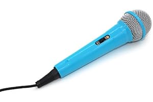 TRAMO Zramo professionnel Bleu Micro dynamique vocal unidirectionnel pour enfants avec câble de 3 m - Machine Karaoké Costco La Reine des neiges