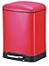 Produktbild Oslo 6L Rot Soft Close Schritt Treteimer Edelstahl Abfalleimer Mülleimer