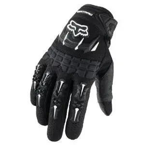 Fox Racing Dirtpaw Men's Off-Road/Dirt Bike Motorcycle Gloves - Color: Black, Size: X-Large