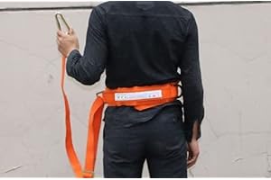HUAWELL Ceinture de sécurité avec cordon réglable, harnais d'escalade d'arbre, kit de protection individuelle contre les chutes