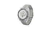 timelyo® Watch Herrenuhr Automatik Weiße Sport Replica Luxe MECANIQUE weißer Stahl