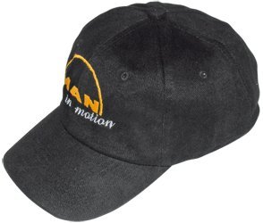 Preisvergleich Produktbild Basecap MAN in motion schwarz