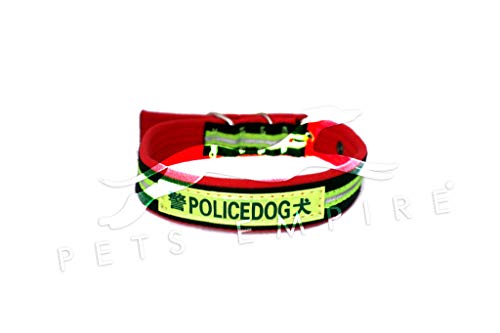 Pets Empire Dog Collar Durable Reflective Easy Clean Comfy Adjustable (Large Size 43-55 cm) 1 Piece