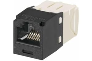 Panduit Mini-Com TX6 Plus Giga-Channel Cat6 Jack, Nero CJ688TGBL