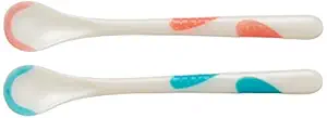 Nuby Hot Safe Spoons Has Soft Bite Tip 2pcs - Pack of 1, F